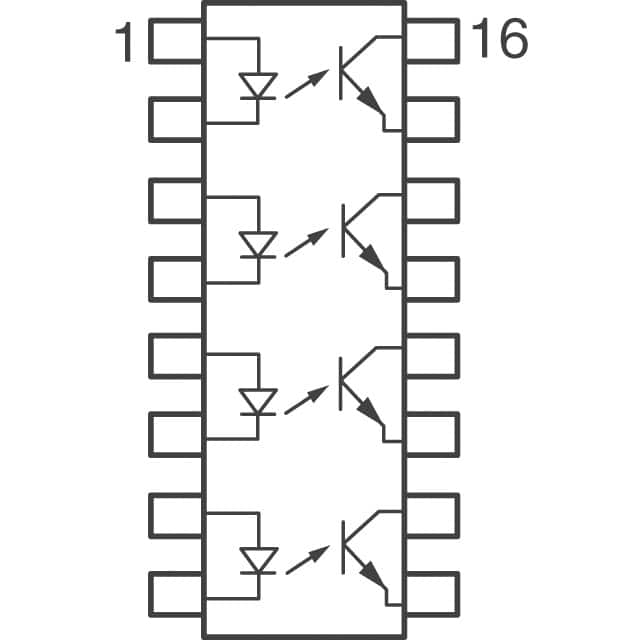 ILQ621GB Vishay Semiconductor Opto Division  Optokoppler - Transistor-Photovoltaik-Ausgang
